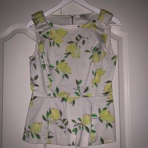 Kate Spade Peplum Top